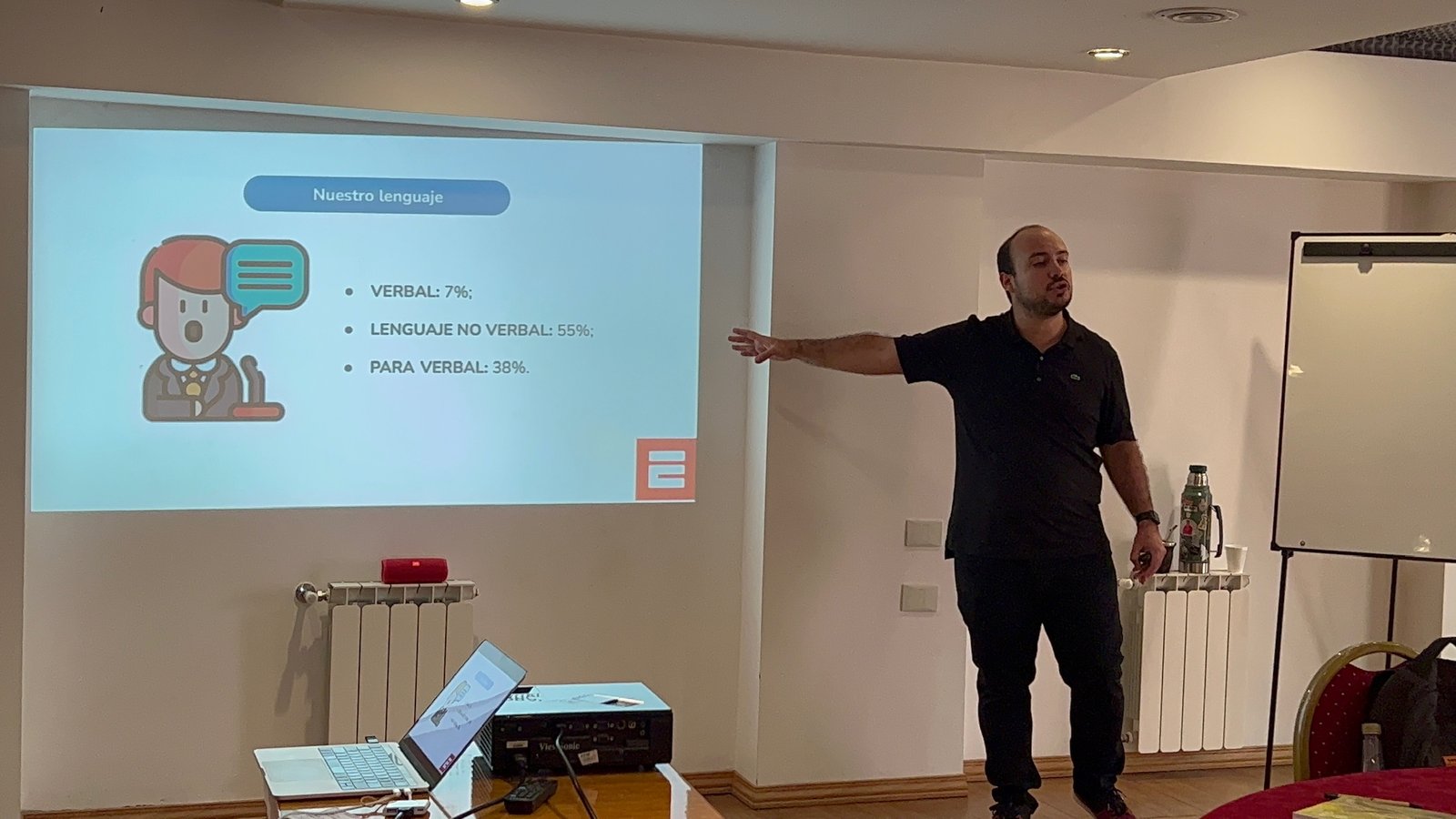 Dani Crespo en acción