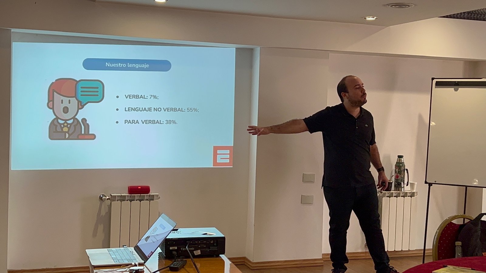 Dani Crespo en acción